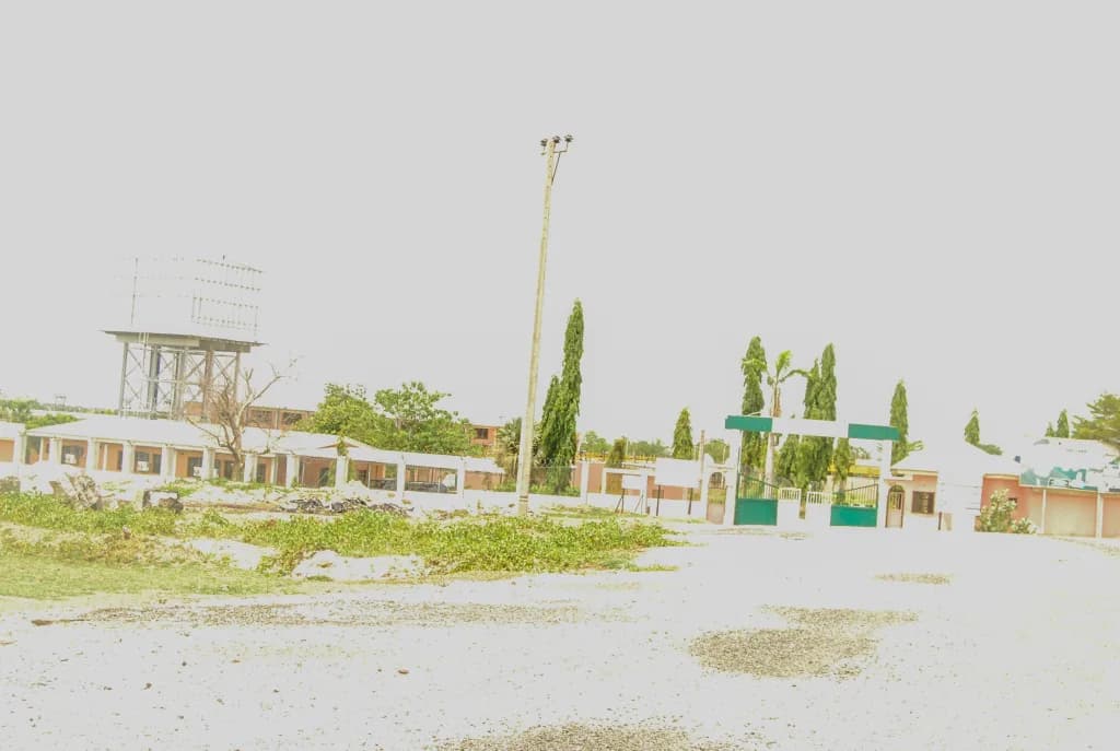 Panorama infrastruktury portu Bauchi Airport