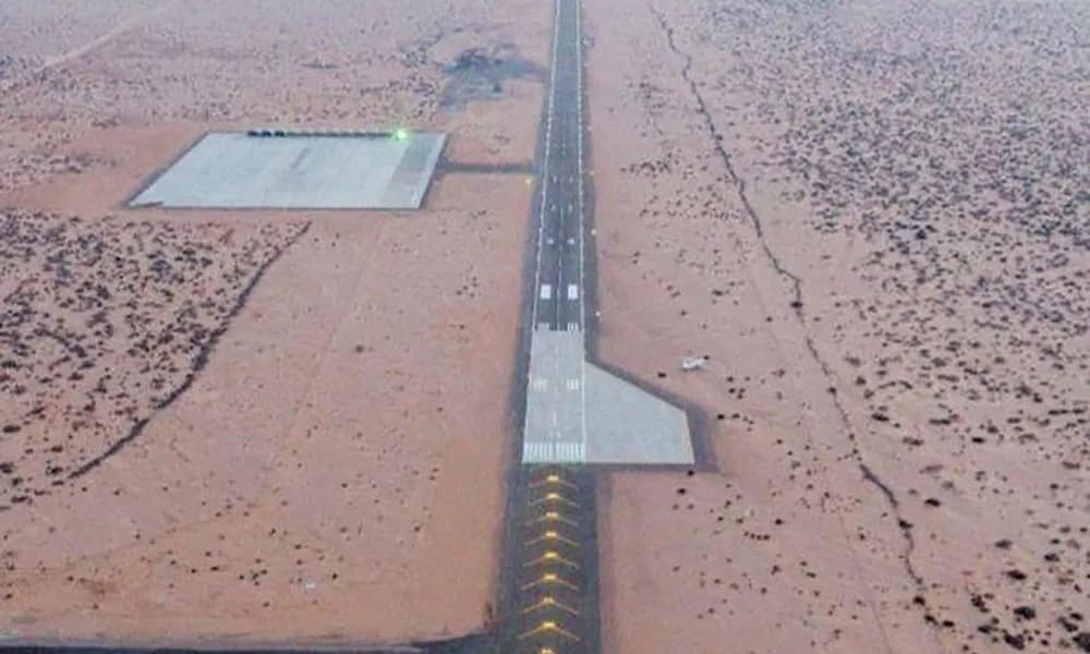 Panorama infrastruktury portu Berbera Airport