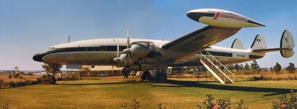 Panorama infrastruktury portu Charles Prince Airport