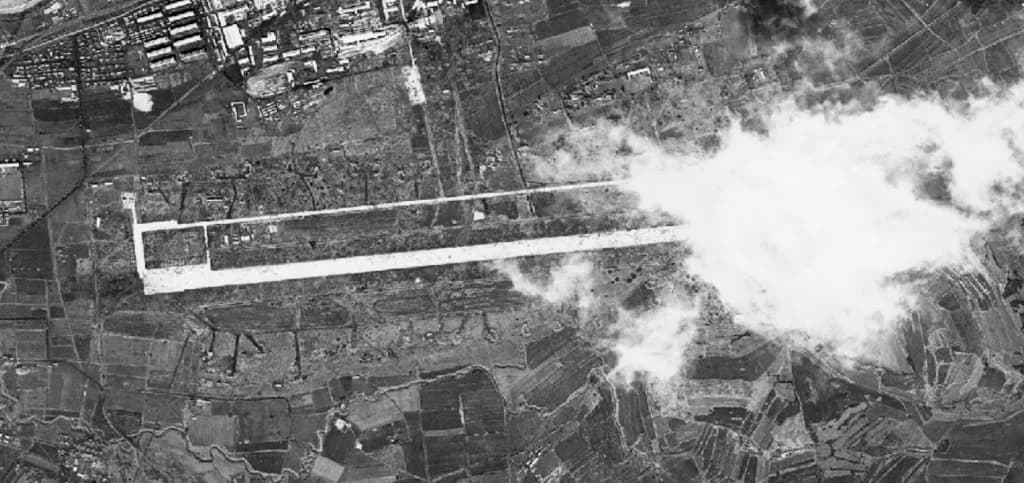 Panorama infrastruktury portu Mirim Airbase