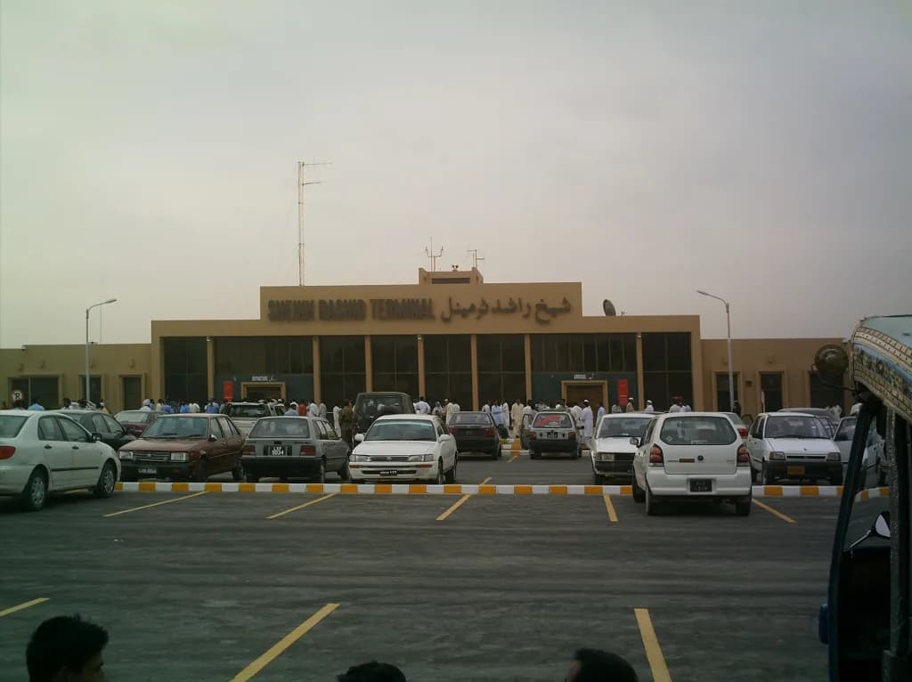 Panorama infrastruktury portu Bahawalpur Airport