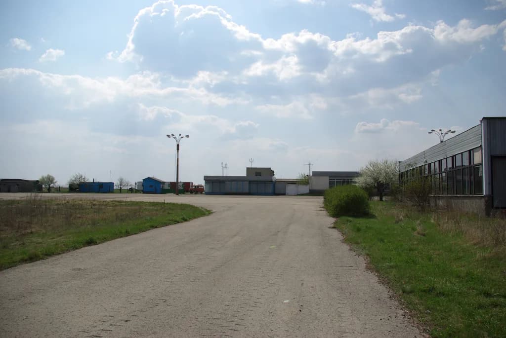 Panorama infrastruktury portu Bălți-Leadoveni International Airport