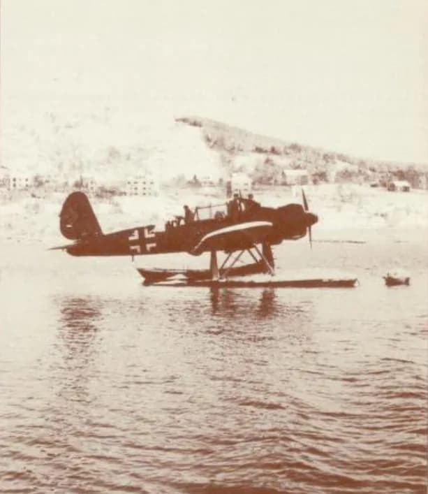 Panorama infrastruktury portu Ålesund Sørneset Seaplane Base
