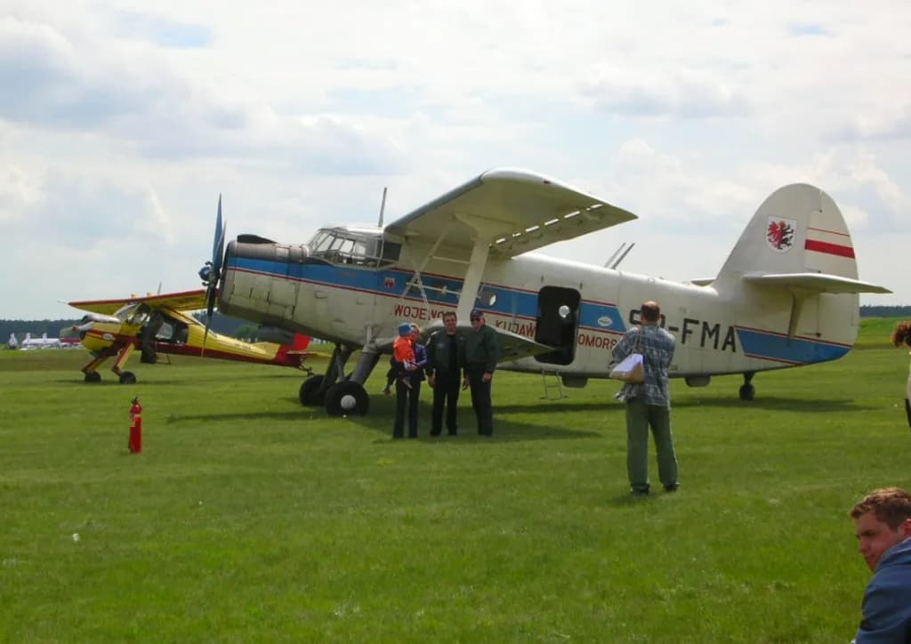 Panorama infrastruktury portu Bydgoszcz Aeroklub Airfield