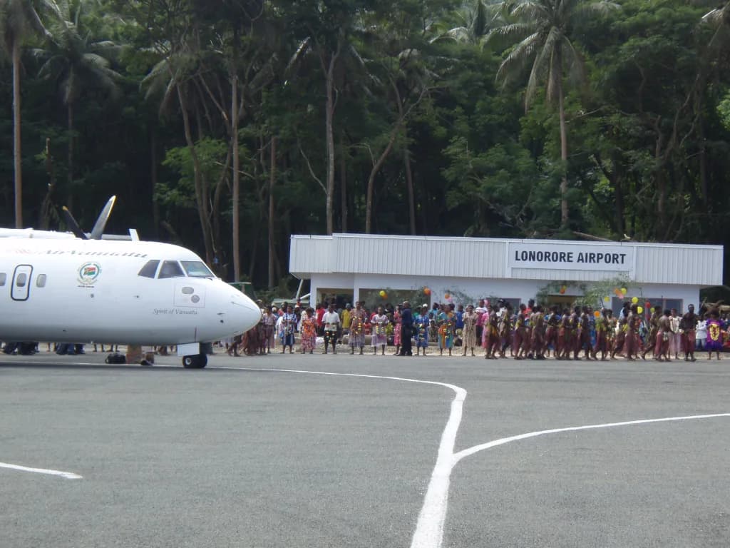 Panorama infrastruktury portu Lonorore Airport