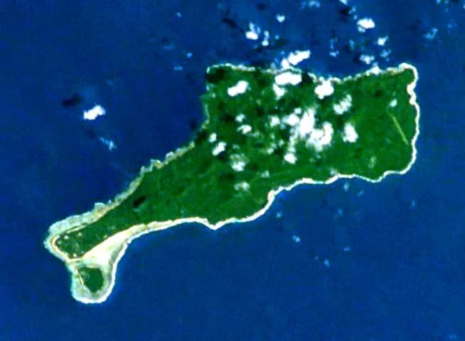 Panorama infrastruktury portu Mota Lava Airport