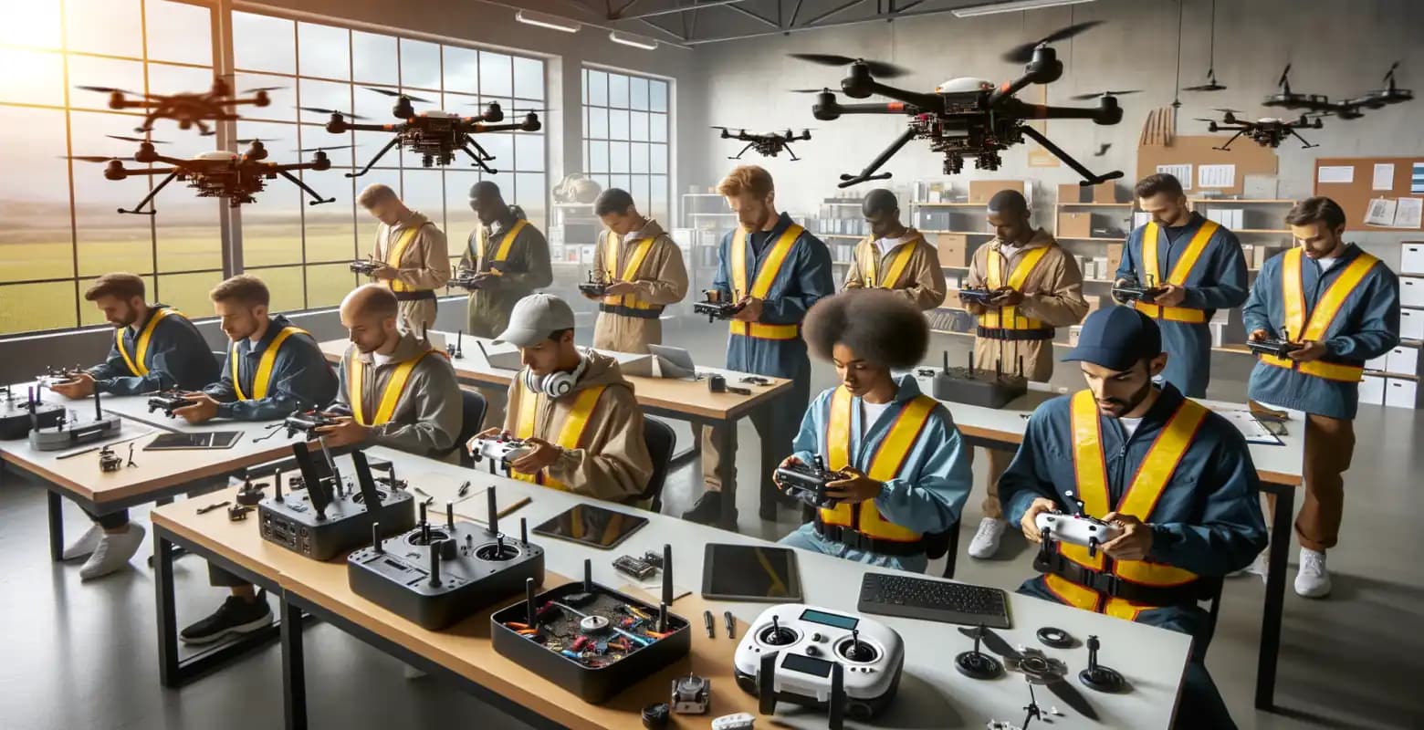 Jak wygląda szkolenie pilotów dronów komercyjnych?