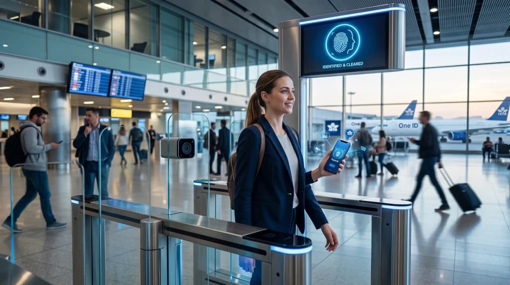 Cyfrowy paszport IATA i biometria One ID: Czy karty pokładowe znikną?