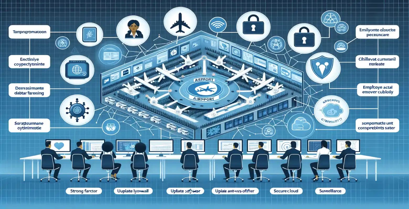 Jak lotniska radzą sobie z cyberzagrożeniami?