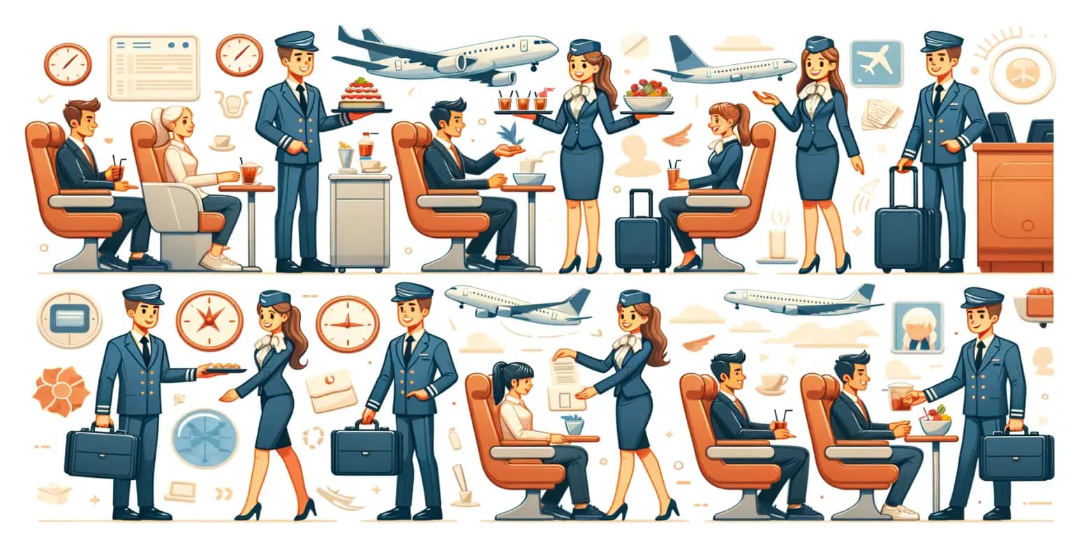 Jak wygląda praca stewardessy/stewarda? Codzienne wyzwania i obowiązki