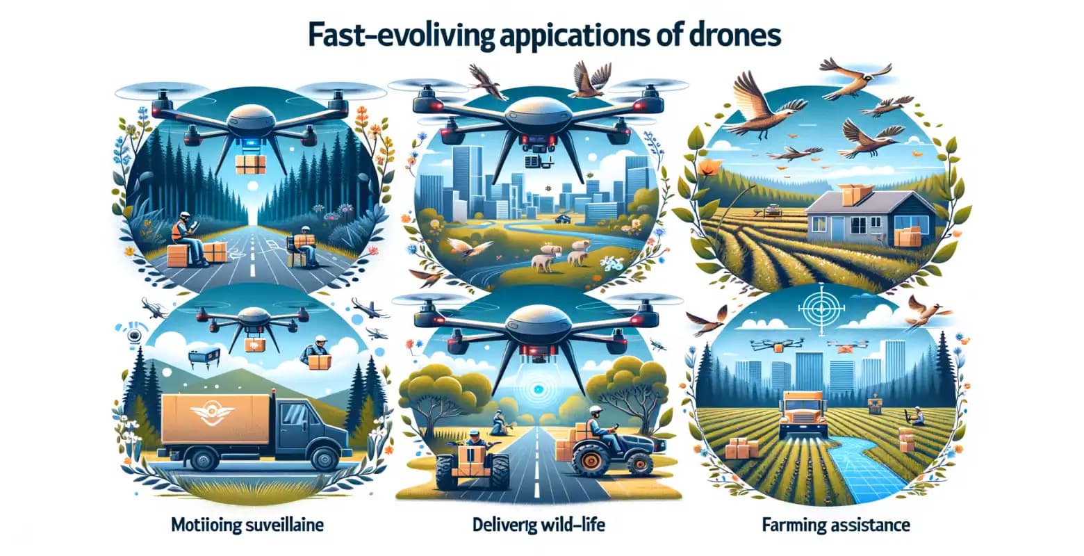 Jakie zastosowania dronów rozwijają się najszybciej?
