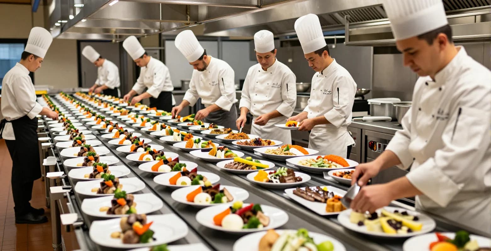 Logistyka podniebnego cateringu: Jak powstają i są dostarczane tysiące posiłków dziennie?