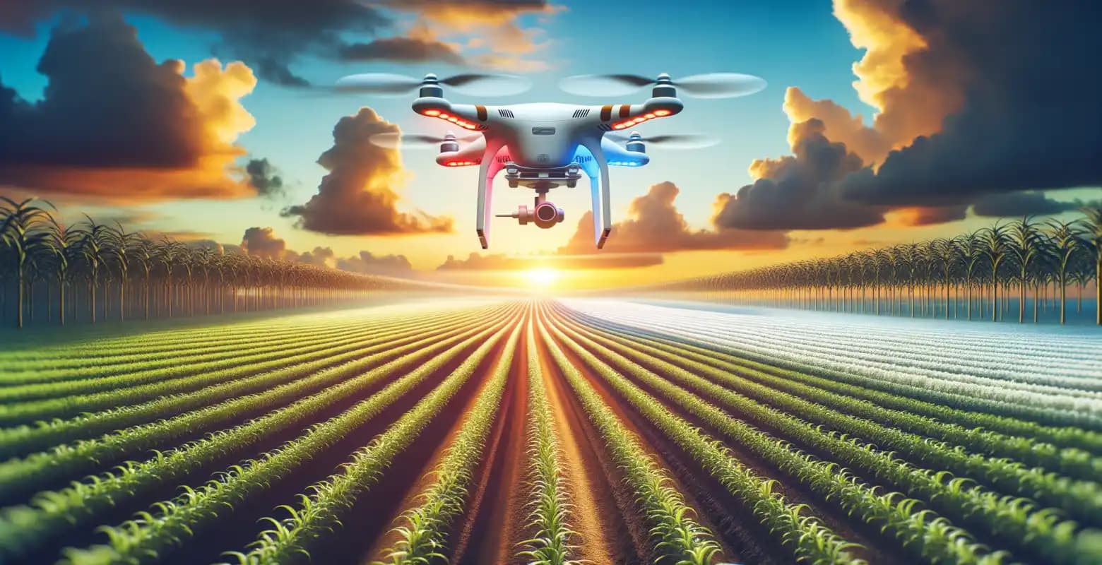 Przyszłość dronów w rolnictwie precyzyjnym