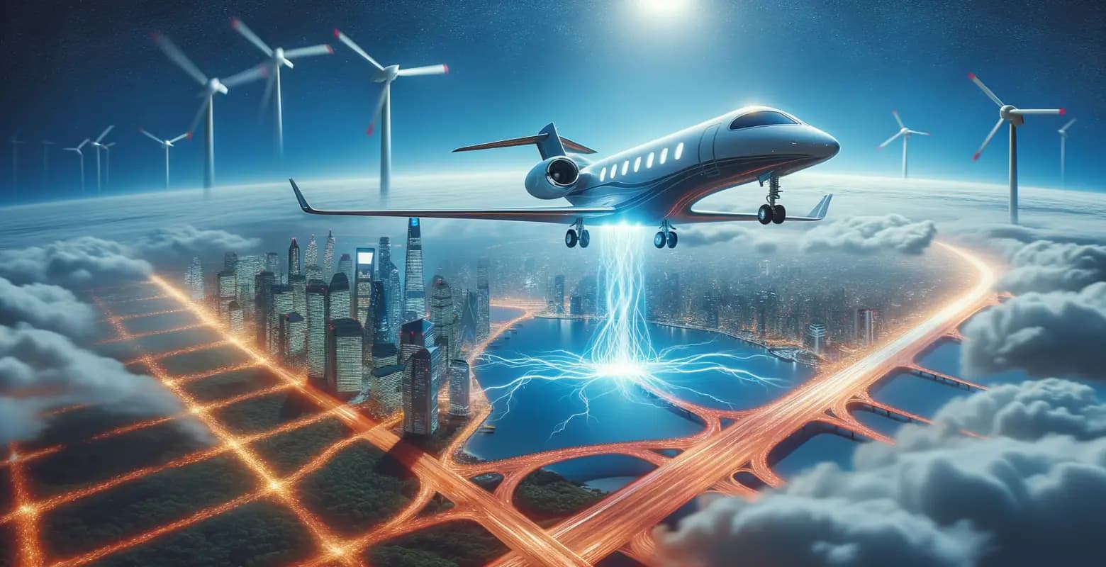 Przyszłość elektrycznych odrzutowców prywatnych